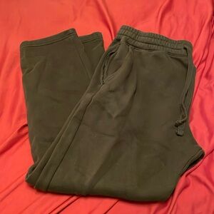 Hollister brown relaxed sweatpants